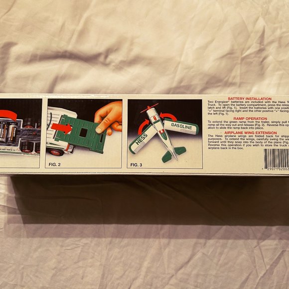 2002 Hess Truck and Airplane UNOPENED In ORIGINAL BOX - Picture 3 of 5